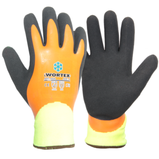 WORTEX  veekindlad latekskattega töökindad voodriga (6608…6612)