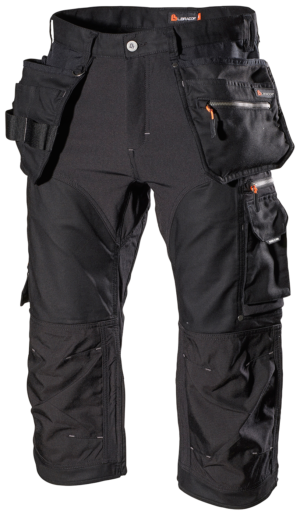 L.Brador 1570 Aero PB 3/4 lühikesed püksid (piraadipüksid) ripptaskutega