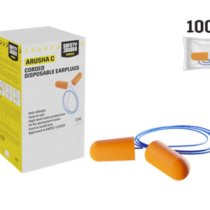 Kõrvatropid nööriga ARUSHA CORDED 100pcs