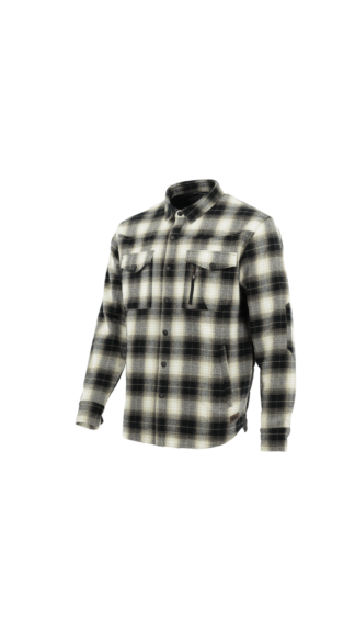 Hybrid chequered shirt GRIZZLY